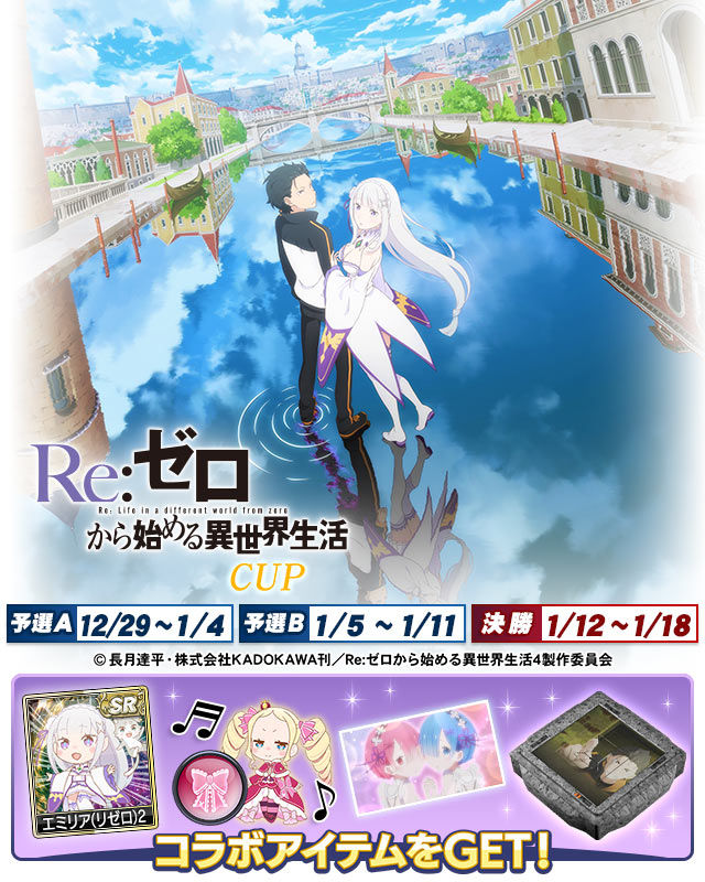 Re:ゼロから始める異世界生活CUP